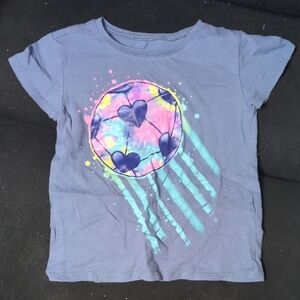 Kids Blue Graphic T-Shirt